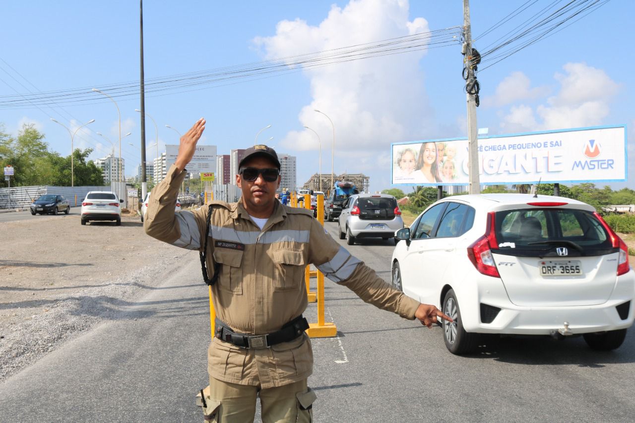 Trânsito na ponte sobre o rio Poxim será bloqueado parcialmente na quinta-feira, 27 - SMTT Aracaju